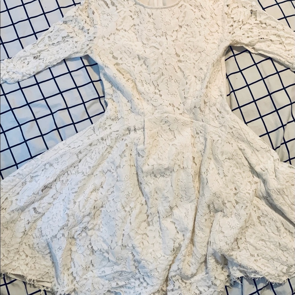Formal White Dress